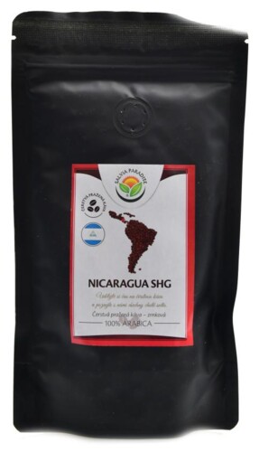 Káva Nicaragua 100g - 100% Arabica zrnková čerstvě pražená