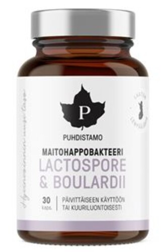 Lactic Acid Bacteria Boulardii 30 kapslí (Probiotika LactoSpore® a Lynside®)