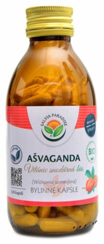 Ašvaganda vitánie BIO 120 kapslí ashwagandha
