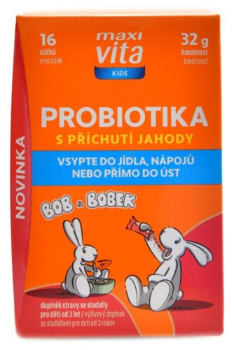 MaxiVita kids probiotika 16 sáčků