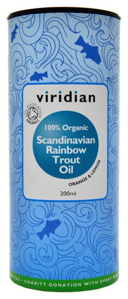 Rainbow Trout Oil 200ml Organic