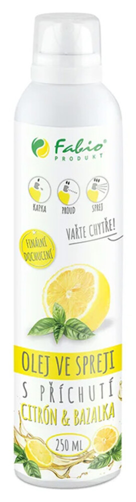 Olej ve spreji bazalka citron 250 ml