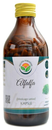 Alfalfa vojtěška 190 kapslí Medicago sativa