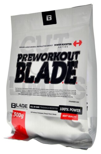 BS BLADE preworkout pump 500 g pomeranč