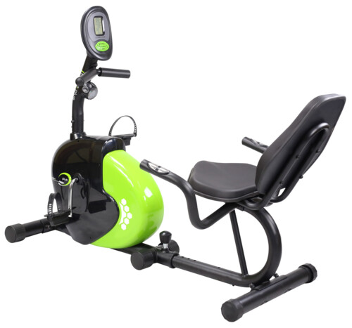 Magnetický recumbent R9259 čierno-zelený