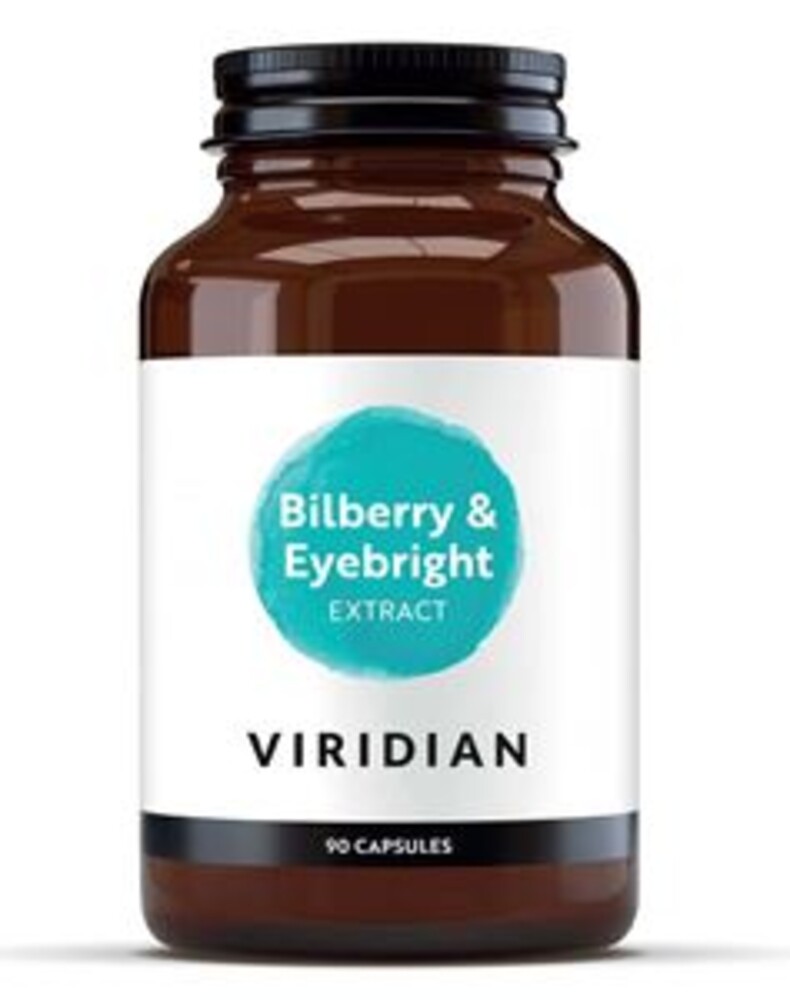 Bilberry and Eyebright 90 kapslí (Borůvka a Světlík lékařský pro kondici zraku)