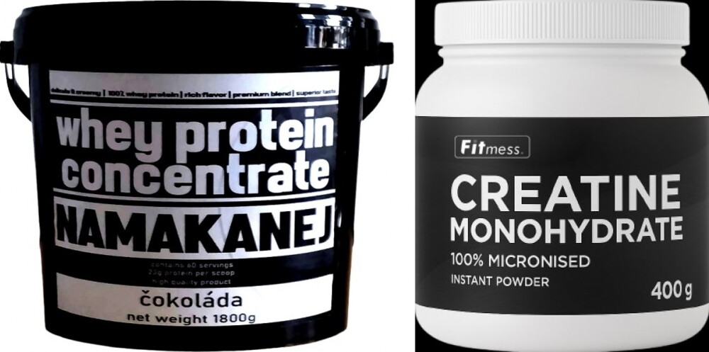 Whey 80 protein 1800g + Fitmess Fitmess Creatine Monohydrate 400g