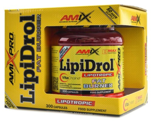 Lipidrol fat burner plus 300 kapslí
