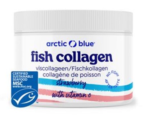 Fish Collagen + Vitamin C 150g jahoda (Seagarden Norway)