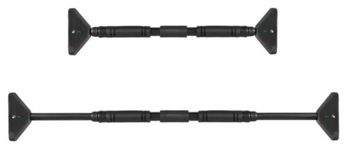 LEVER Hrazda do dveří s vodováhou 72-96 cm