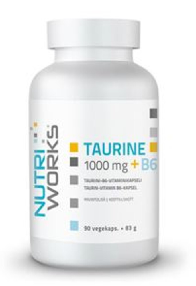Taurine 1000 mg + B6 90 kapslí