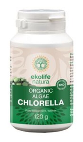 Algae Chlorella Organic 240 tablet (Bio řasa chlorella)