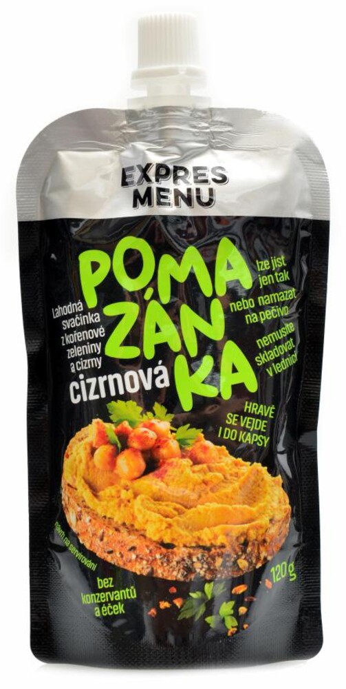 Hummus pomazánka cizrnová 120g