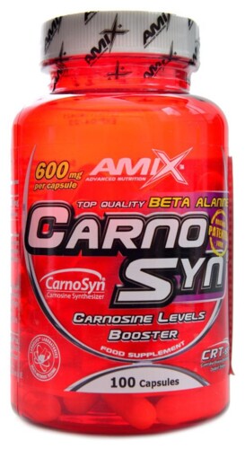 Carnosyn 100 kapslí 600 mg Beta alanin