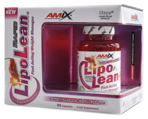 Lipolean liquid rapid box 90 kapslí