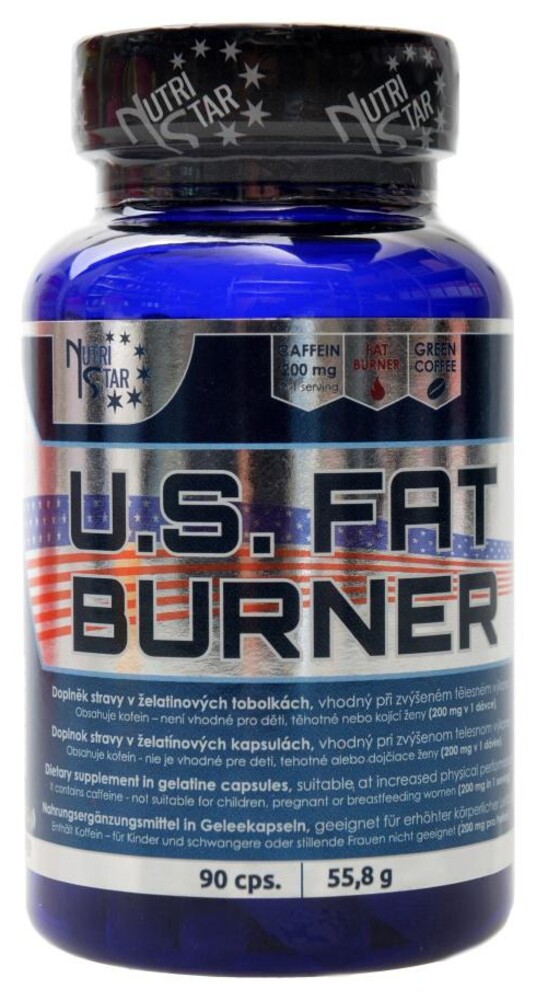 U.S. FAT BURNER 90 kapslí