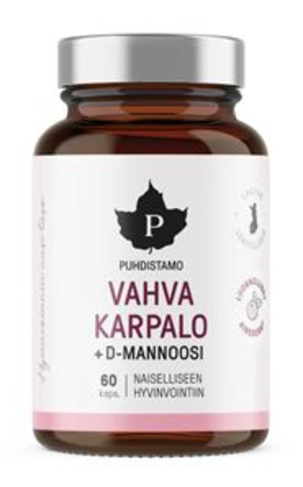 Strong Cranberry + D-mannose 60 kapslí (Extrakt z brusinek s D-manózou))