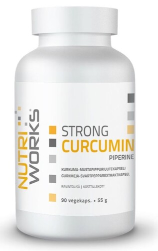 Strong Curcumin Piperine 90 kapslí