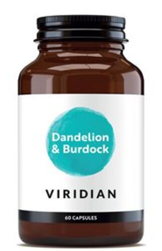 Dandelion with Burdock 60 kapslí (Pampeliška a lopuch)