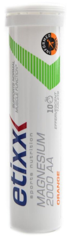 Magnesium 2000 AA tablety 10 šumivých tablet pomeranč