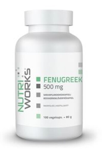 Fenugreek 500 mg 100 kapslí