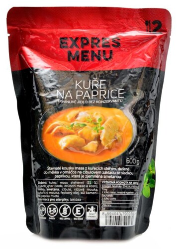 Kuře na paprice (Low Carb) 600g