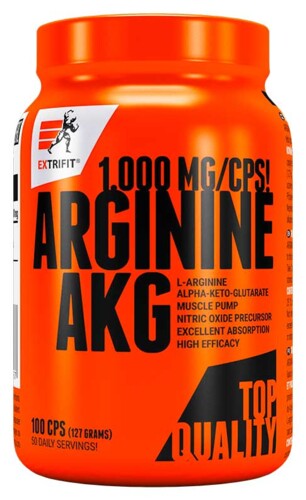 Arginine AKG 1000 100 kapslí