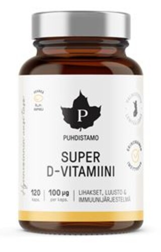 Super Vitamin D 4000IU 120 kapslí SK