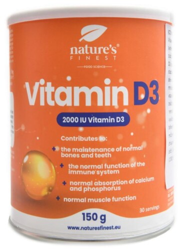 Vitamin D3 2000iu 150g
