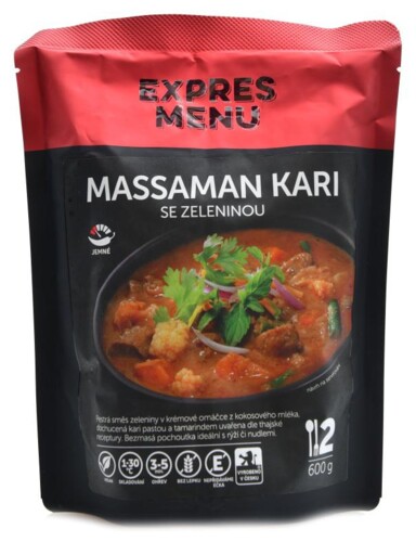 Massaman kari - Zeleninové thajské kari 600g