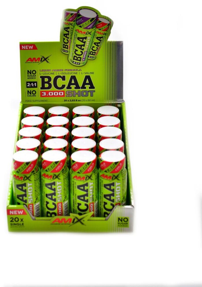 BCAA 3000 shot 2:1:1 20 x 60 ml