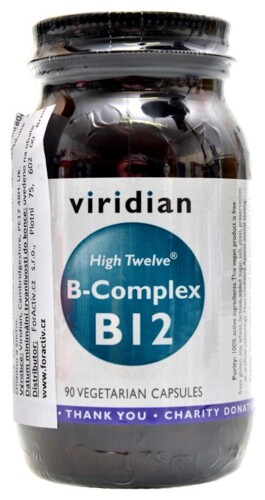 B-Complex B12 high twelwe 90 kapslí