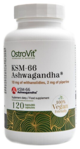 KSM -66 Ashwagandha 120 kapslí