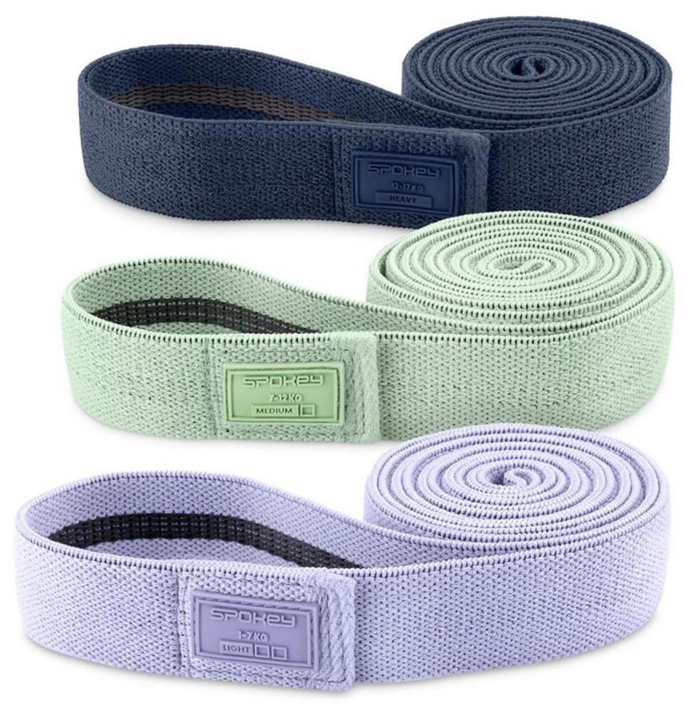 COTI FLEX SET Sada 3 posilovacích textilních gum