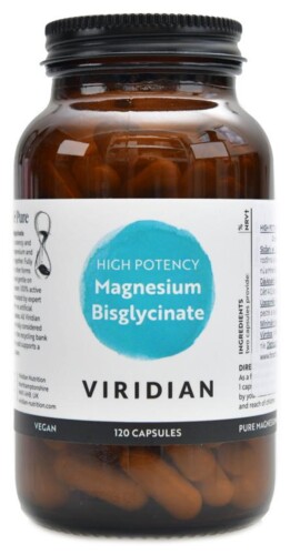 Magnesium Bisglycinate High Potency 120 kapslí