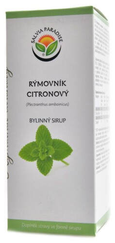 Rýmovník citronový DS sirup 180 ml Plectranthus amboinicus