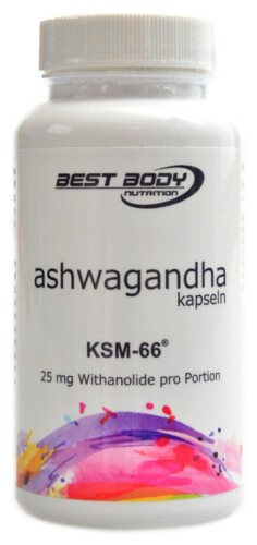 Ashwagandha KSM-66 60 kapslí 25mg withanolide