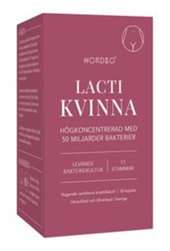 Lacti Kvinna 30 kapslí (Probiotika pro ženy) SK