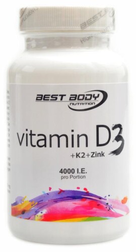 Vitamin D3 + K2 + zinc 80 tablet
