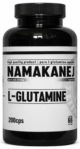 100% Glutamin 200 kapslí