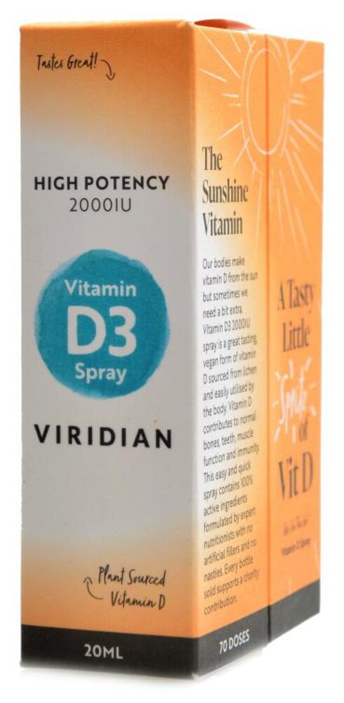 Vitamin D3 2000iu Spray 20ml