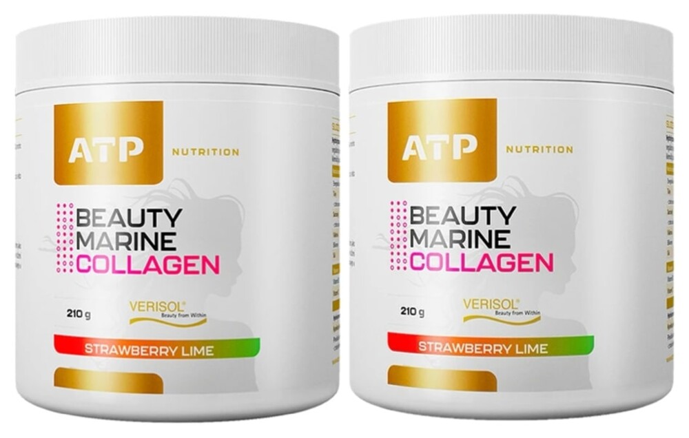AKCE 1+1 Nutrition Beauty Marine Collagen 210 g strawberry lime