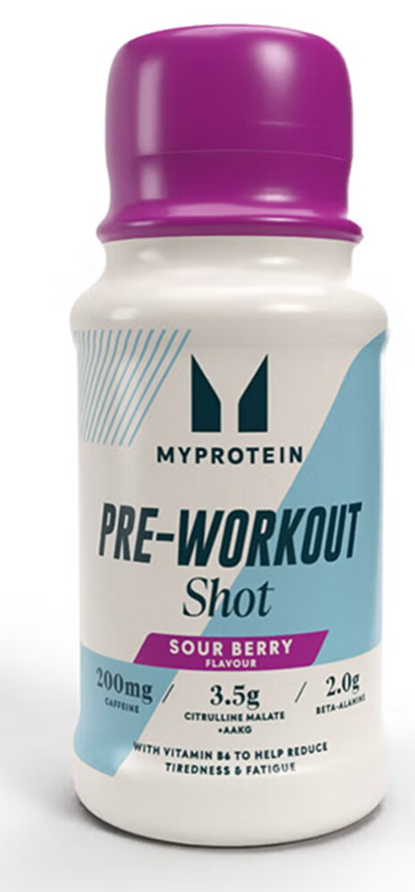 PreWorkout Shot sour berry 60 ml