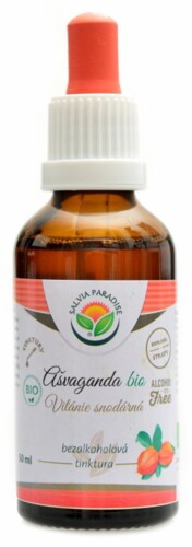 Ašvaganda - vitánie AF tinktura BIO 50 ml Withania somnifera Ashwaghanda