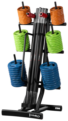 Sestava 10 sad na Body pump SBP22 a stojanu STR40