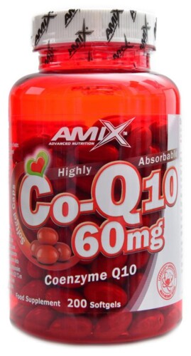 Coenzyme Q10 60mg 200 softgels tobolek