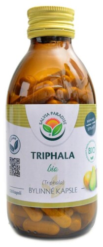 Triphala BIO 120 kapslí  Tradiční směs 3 plodů