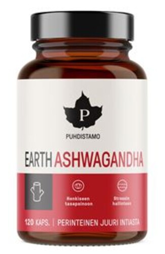 Earth Ashwagandha BIO 120 kapslí SK