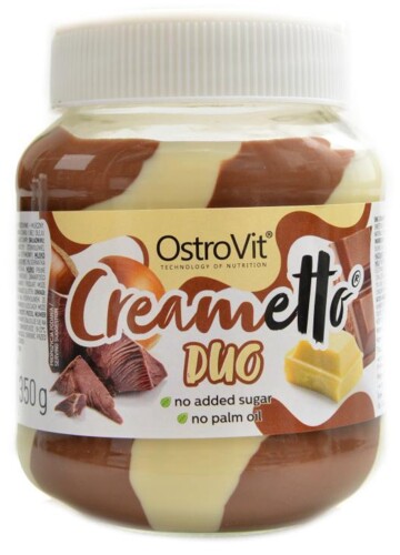 Creametto 350 g DUO milk hazelnut