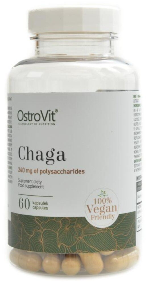 Chaga vege 60 kapslí